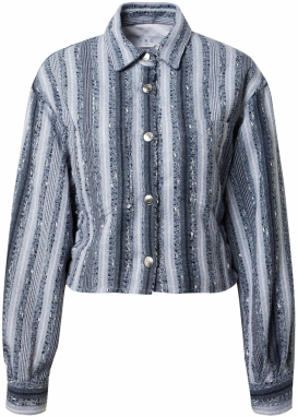 IRO Blúzka 'CAMPA'  modrá / opálová / tmavomodrá