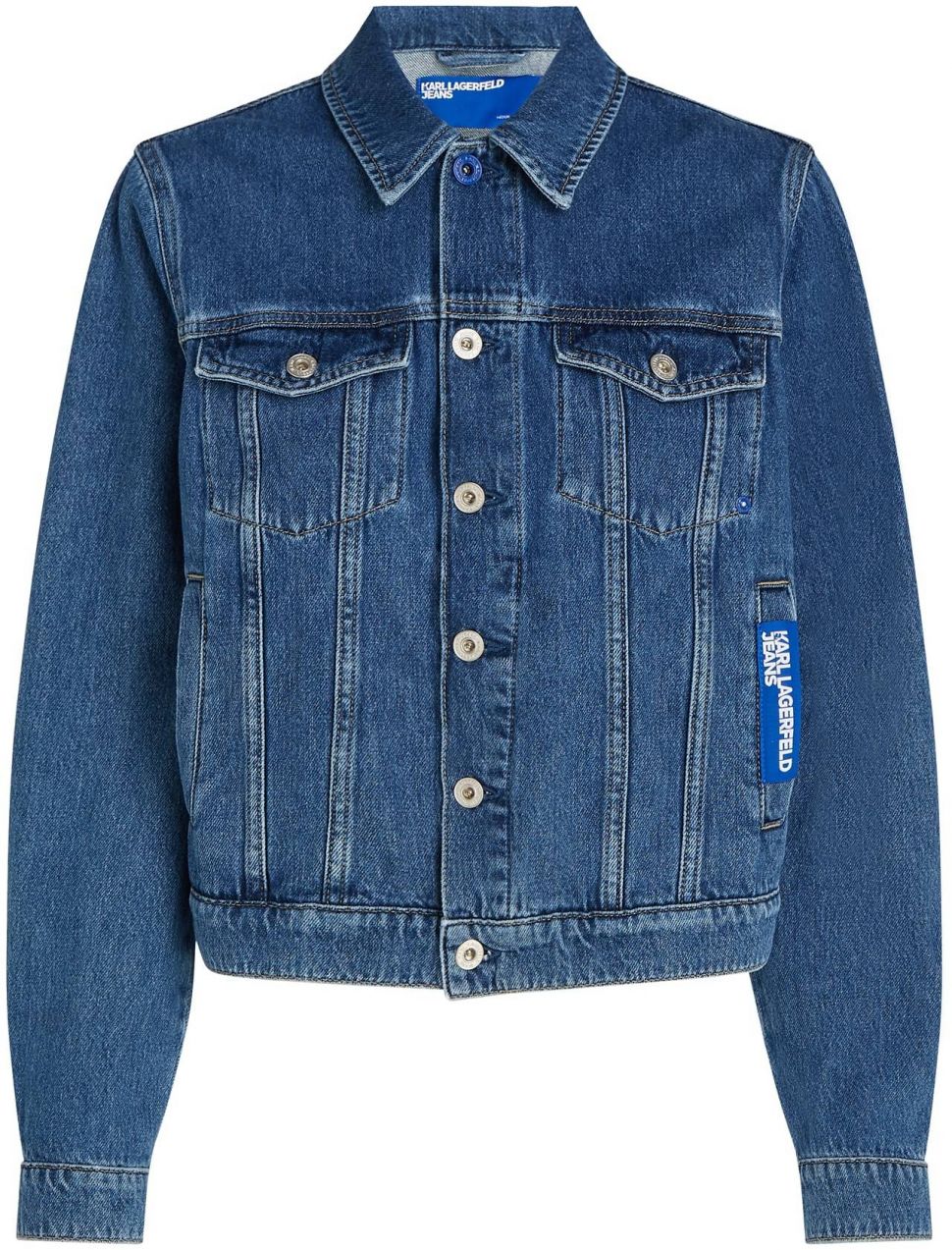 KARL LAGERFELD JEANS Prechodná bunda  modrá