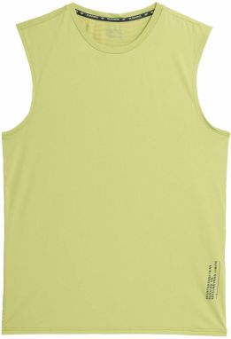 4F Funkčné tričko  citrónová žltá