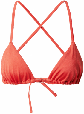 WEEKDAY Bikinový top  oranžovo červená