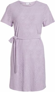 VILA Letné šaty 'KAWA'  pastelovo fialová