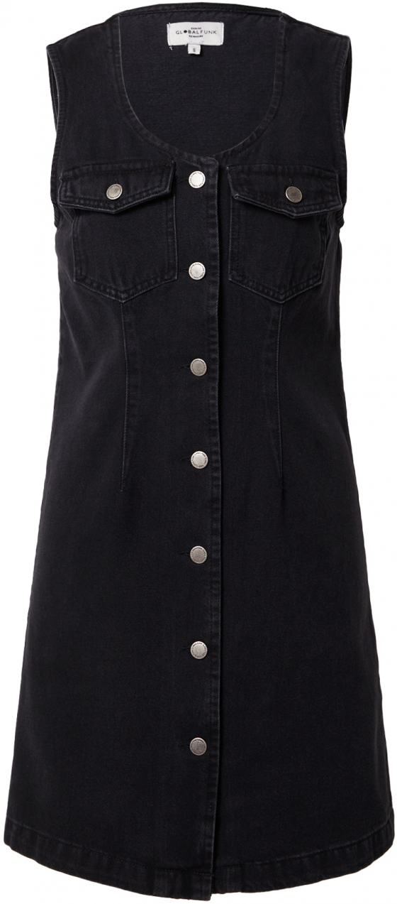 Global Funk Šaty 'Culio'  čierny denim