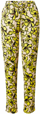 b.young Nohavice 'SELAH'  citrónová / olivová / čierna