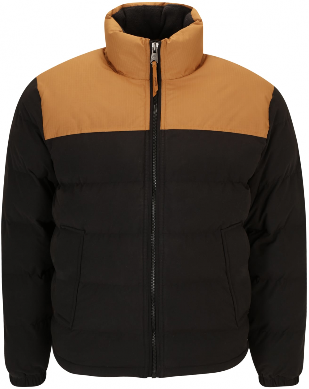 TIMBERLAND Prechodná bunda  svetlohnedá / čierna