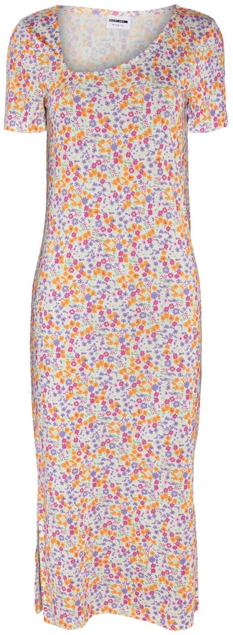 Noisy may Šaty  zlatá žltá / svetlofialová / tmavoružová / biela