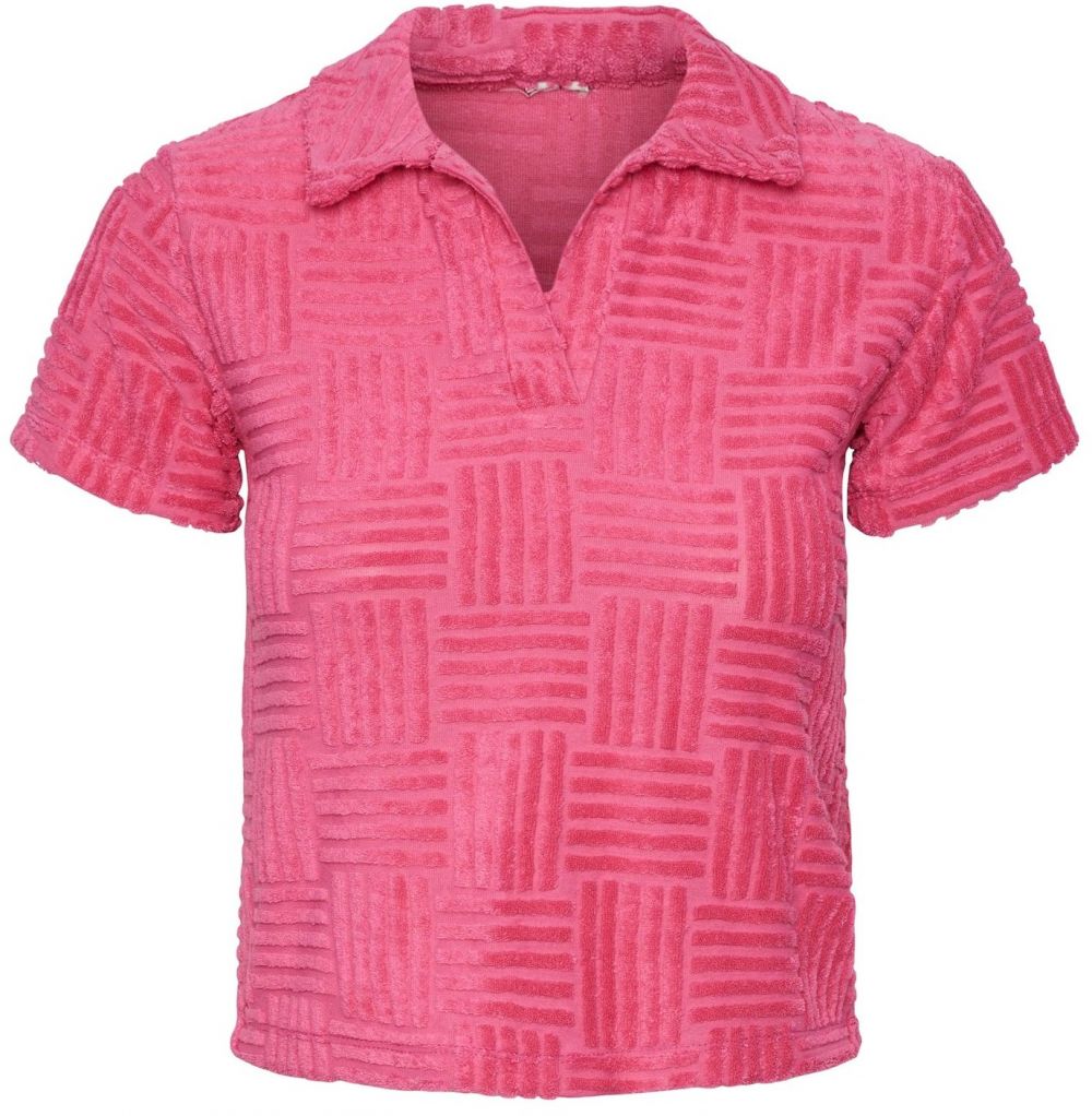 PIECES Tričko 'HABINA'  fuksia