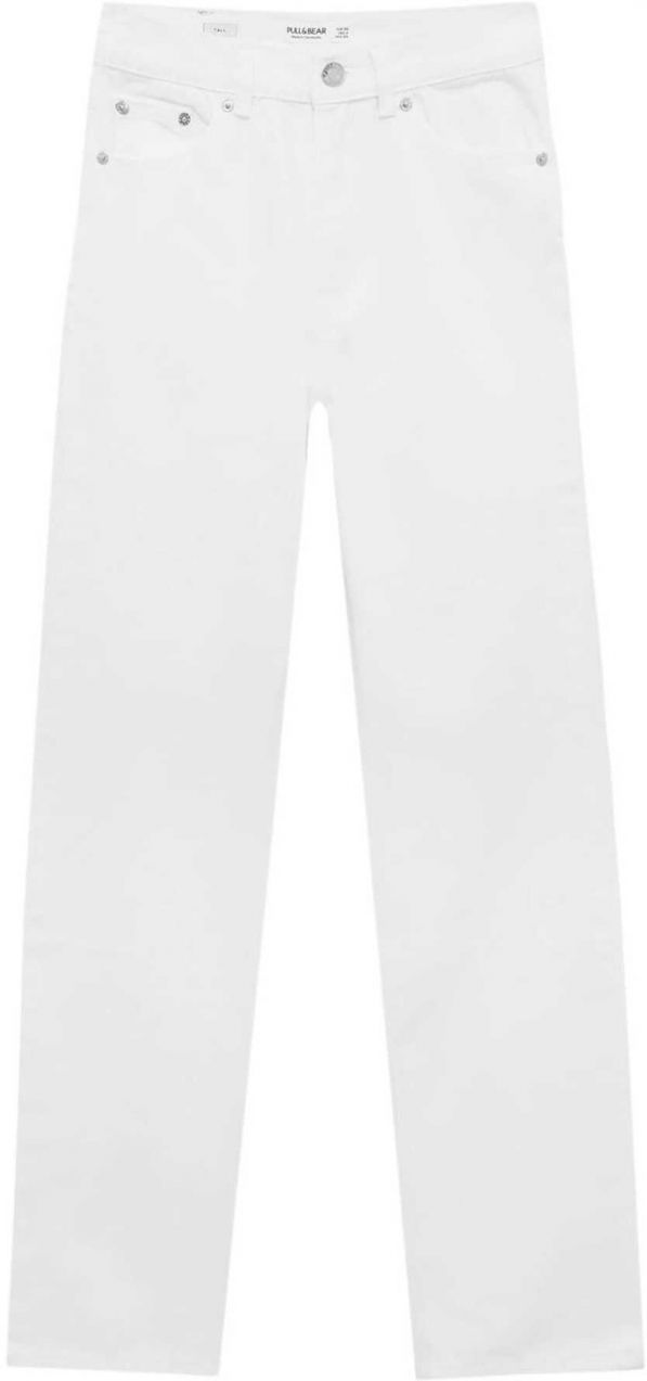 Pull&Bear Džínsy  biela