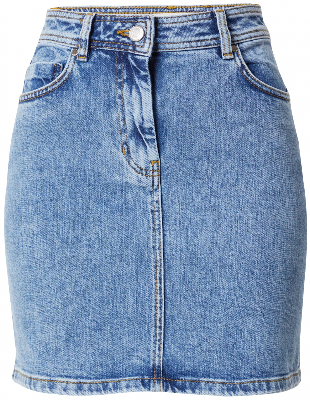Thinking MU Sukňa  modrá denim
