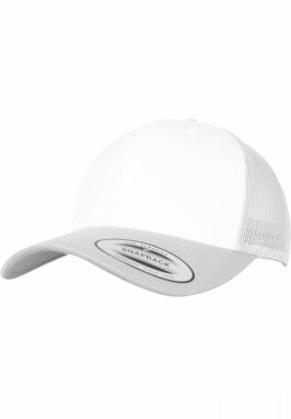 Flexfit Čiapka 'Retro Trucker'  svetlosivá / biela
