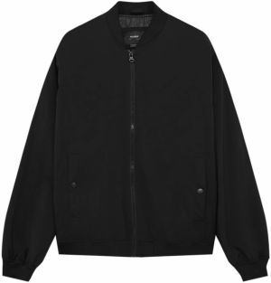 Pull&Bear Prechodná bunda  čierna