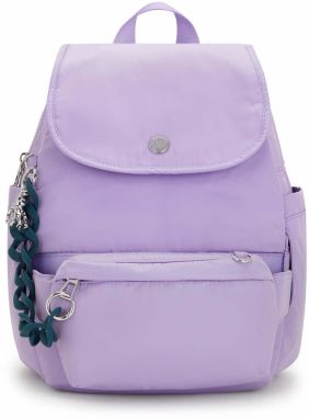 KIPLING Batoh 'CITY PACK S'  námornícka modrá / svetlofialová