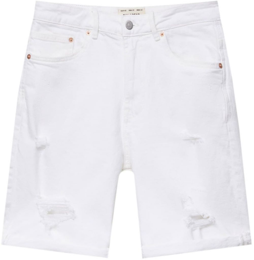 Pull&Bear Džínsy  biela