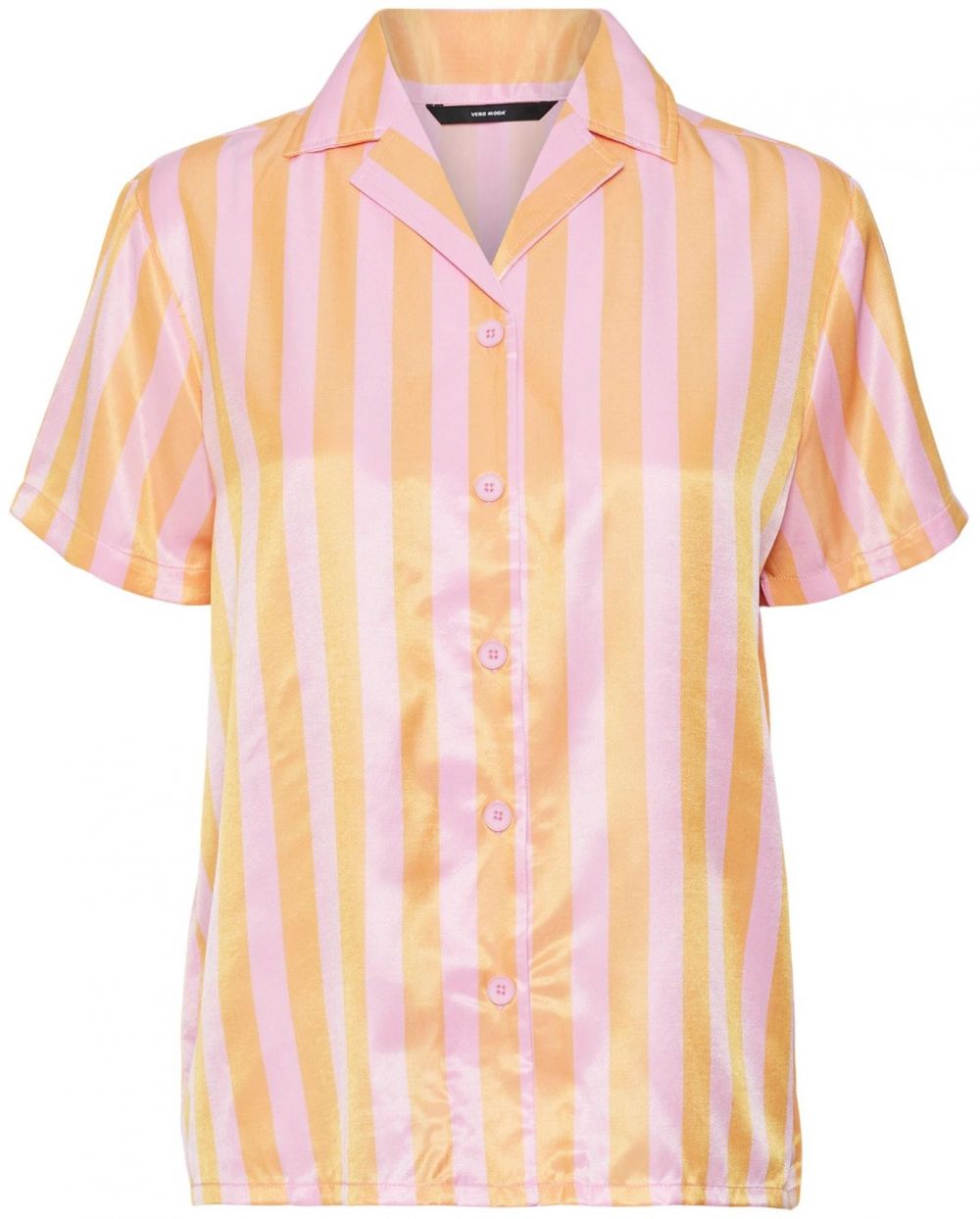 VERO MODA Blúzka 'Vikitika'  oranžová / svetloružová