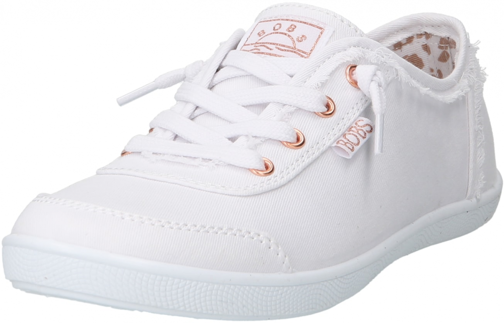 SKECHERS Nízke tenisky 'Bobs'  biela