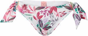 Hunkemöller Bikinové nohavičky 'Cuba'  sivá / tmavozelená / ružová / biela