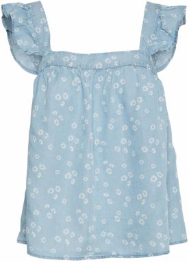 VERO MODA Blúzka 'Harper'  dymovo modrá / biela
