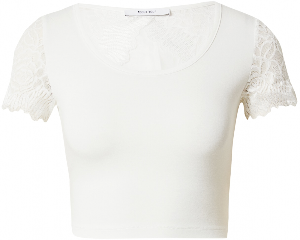 ABOUT YOU Tričko 'Eileen'  biela