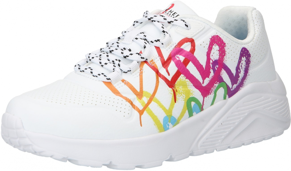 SKECHERS Tenisky 'James'  zmiešané farby / biela