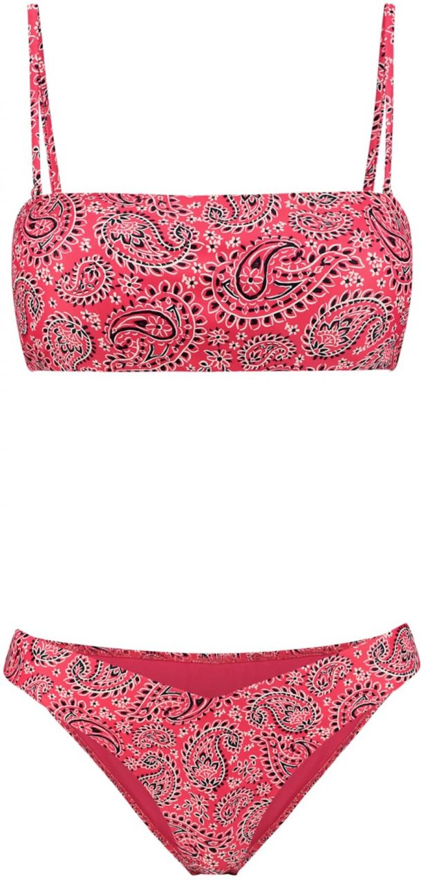 Shiwi Bikiny 'Lola'  fuksia / čierna / biela