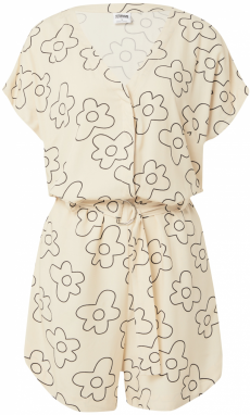 Urban Classics Overal  béžová / čierna