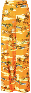 Nasty Gal Nohavice  žltá / zelená / oranžová