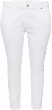 ONLY Carmakoma Džínsy 'WILLY'  biely denim