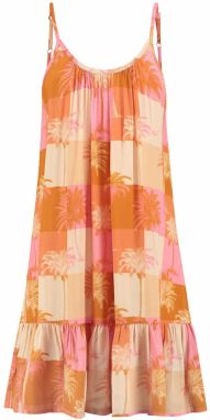 Shiwi Letné šaty 'Ibiza'  tmelová / oranžová / svetloružová / biela