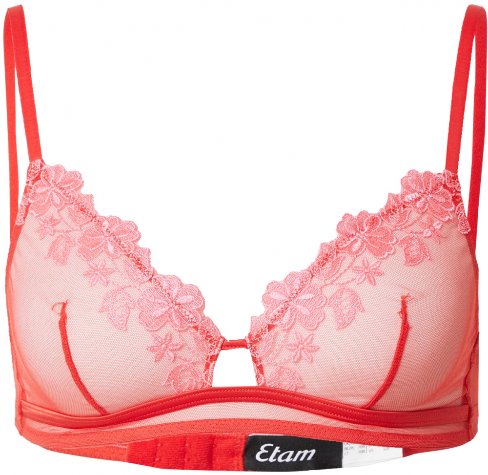 ETAM Podprsenka  ružová / svetločervená