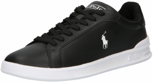 Polo Ralph Lauren Nízke tenisky 'HRT CT II-SNEAKERS-HIGH TOP LA'  čierna / biela