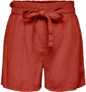 ONLY Plisované nohavice 'Aris'  oranžovo červená