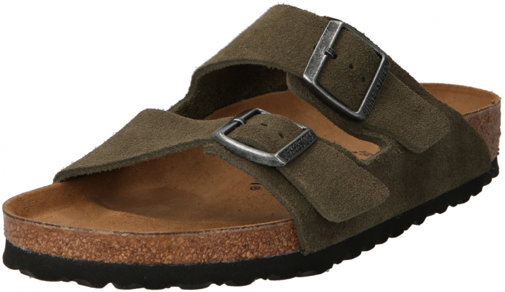 BIRKENSTOCK Šľapky 'Arizona'  kaki