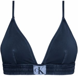 Calvin Klein Swimwear Bikinový top  dymovo modrá