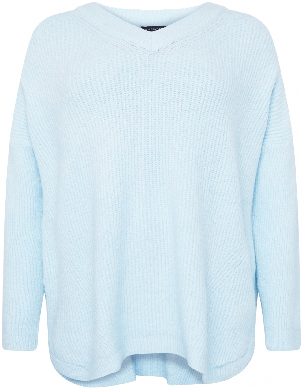 Dorothy Perkins Curve Oversize sveter  svetlomodrá