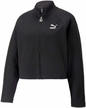 PUMA Tepláková bunda 'Track'  čierna / biela