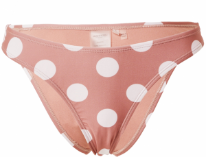 Dorothy Perkins Bikinové nohavičky  rosé / biela