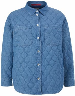 TRIANGLE Prechodná bunda  modrá denim