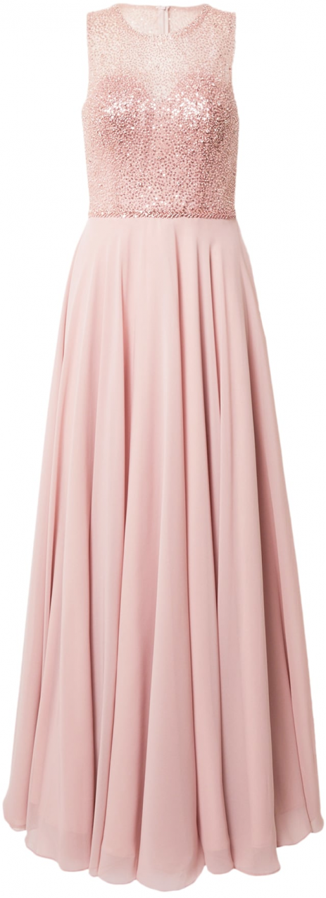 SWING Večerné šaty  rosé