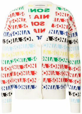 Sonia Rykiel Kardigán 'CARDI'  modrá / červená / čierna / biela