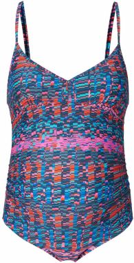 Esprit Maternity Jednodielne plavky  námornícka modrá / modrozelená / orchideová / červená