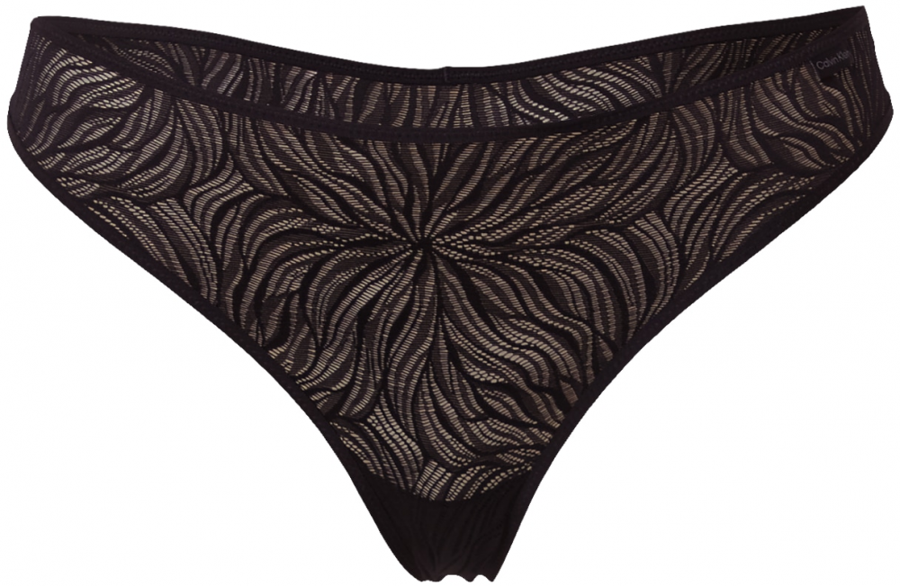Calvin Klein Underwear Tangá  čierna