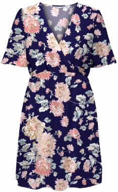 ONLY Šaty 'Fia'  námornícka modrá / zelená / staroružová / biela