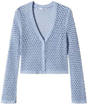 MANGO Kardigán 'Selpak'  svetlomodrá