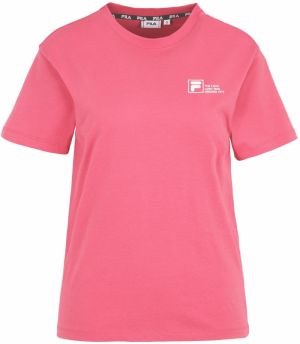 FILA Tričko  pastelovo červená / biela