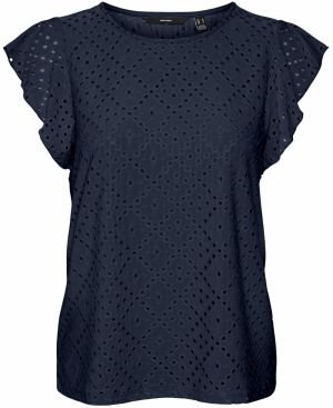 VERO MODA Blúzka 'Tassa'  námornícka modrá