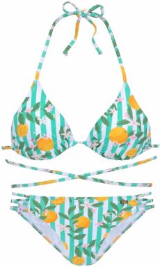 BUFFALO Bikiny  mätová / nefritová / mandarínková / šedobiela