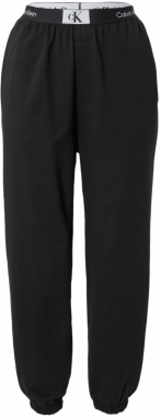 Calvin Klein Underwear Nohavice  čierna / biela