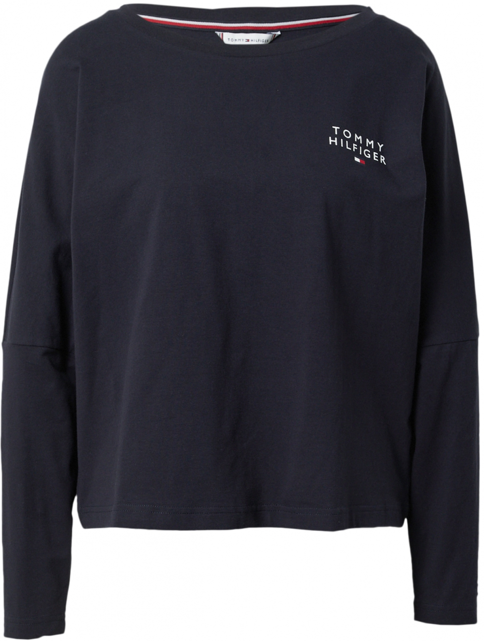 Tommy Hilfiger Underwear Tričká na spanie  námornícka modrá / ohnivo červená / biela