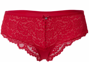 Hunkemöller Nohavičky 'Rose'  červená
