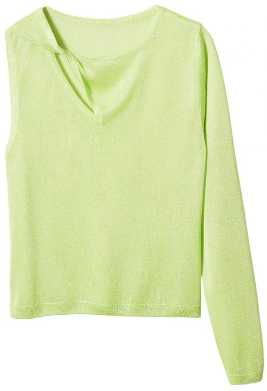 MANGO Sveter 'ivorno'  citrónová