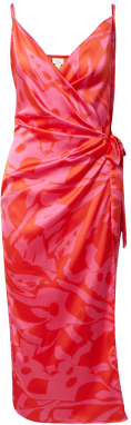 River Island Kokteilové šaty 'ELISA'  červená